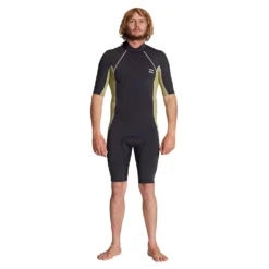 Billabong Absolute Tall Short Sleeve Back Zip Neoprene Suit