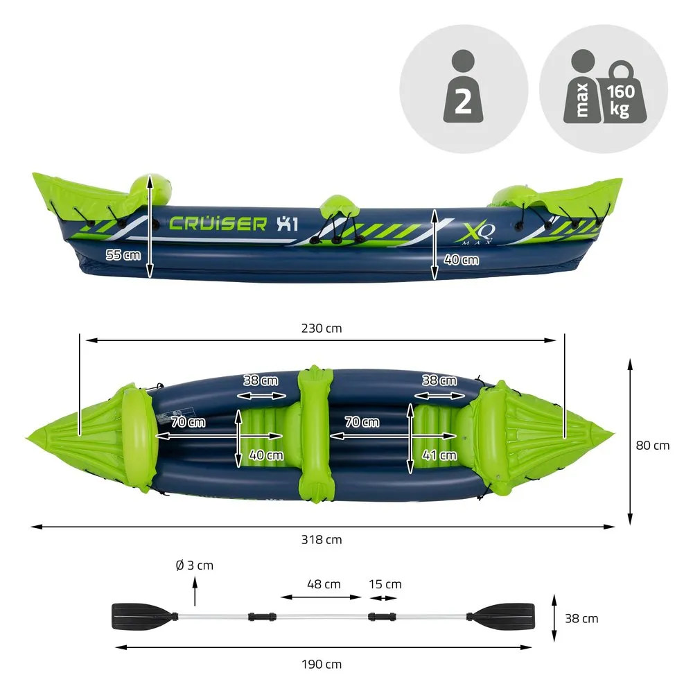 Cruiser Kayak 325X81X53Cm 6 Cruiser Kayak 325X81X53Cm - Image 6