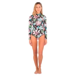 HURLEY Max Tropix Retro Surf Suit Rashguard -Water Sports Shop hurley max tropix retro surf suit rashguard 3