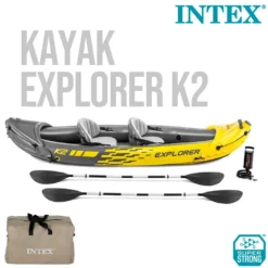 Intex Explorer K2 Kayak -Water Sports Shop intex explorer k2 kayak 3
