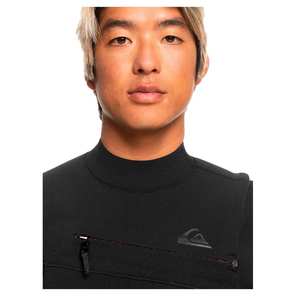 Quiksilver Highline 3/2 Mm Long Sleeve Chest Zip Neoprene Suit 4 Quiksilver Highline 3/2 Mm Long Sleeve Chest Zip Neoprene Suit - Image 4