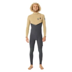 Rip Curl Ebomb 3/2 Searchers Long Sleeve Free Zip Neoprene Suit
