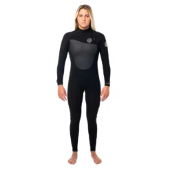 Rip Curl Flashbomb Heat Seeker Long Sleeve Free Zip Wetsuit 4/3mm Woman