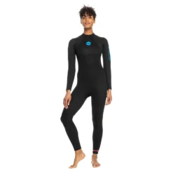 Roxy 4/3 Mm Sr School Long Sleeve Back Zip Neoprene Suit