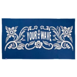 YOW Your Own Wave Beach Towel